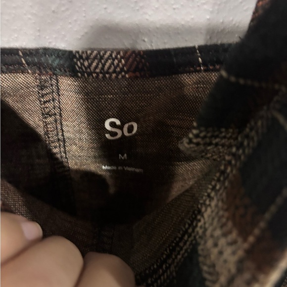 Vintage-Inspired SO Plaid Jumper Dress – Medium - Picture 4 of 5